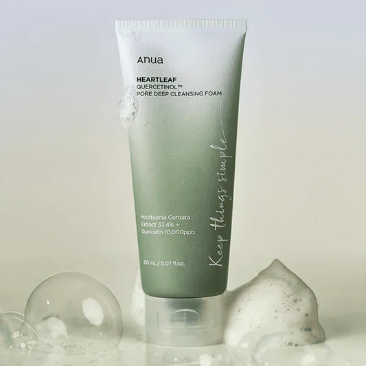 Mousse Nettoyante Pores Anua Quercetinol Idéal Cosmetik
