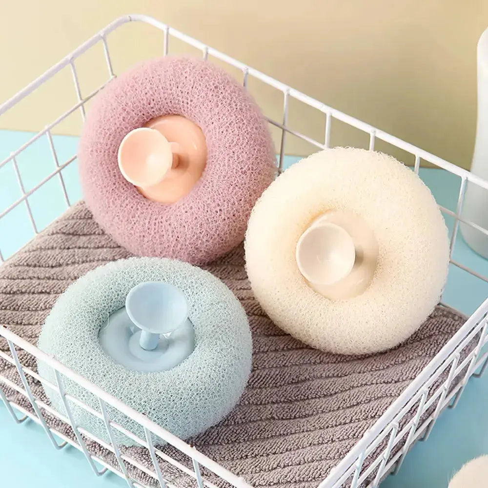 Éponge de bain exfoliant loofah Idéal Cosmetics
