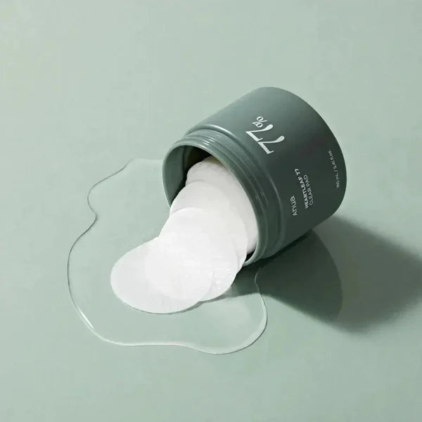 Pads Exfoliants Anua Heartleaf packaging Idéal Cosmetik